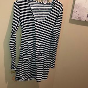 💙❕Cute scoop neck striped dress❕💙
